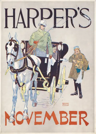 Harper’s November av Edward Penfield
