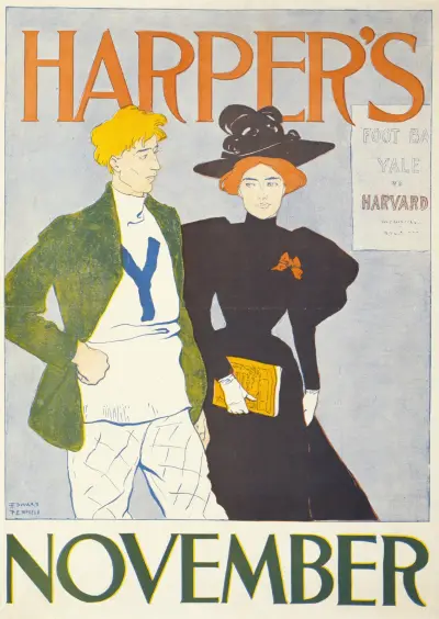 Harper’s November av Edward Penfield