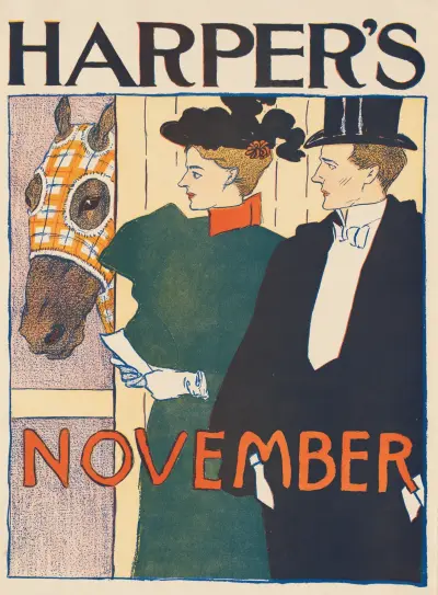Harper’s November av Edward Penfield