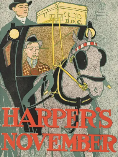 Harper’s November av Edward Penfield