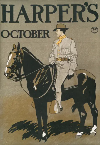 Harper's oktober av Edward Penfield