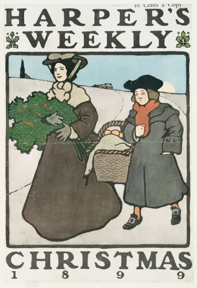 Harper’s Weekly, Christmas 1899 av Edward Penfield