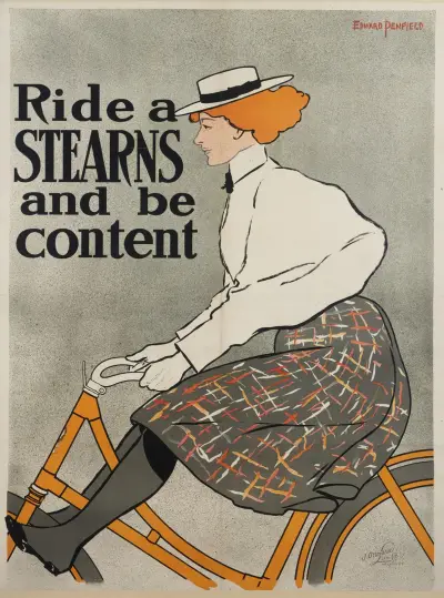 Ride a Stearn and Be Content av Edward Penfield