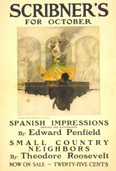 Scribner’s for October av Edward Penfield