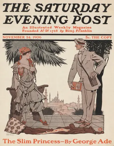 The Saturday evening post, November 24, 1906 av Edward Penfield