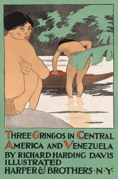 Three gringos in Central America & Venezuela by Richard Harding Davis av Edward Penfield
