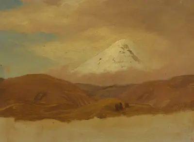 Ecuador, Mt. Chimborazo av Frederic Edwin Church