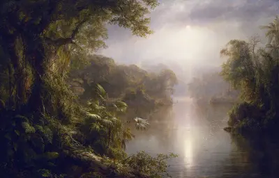 El Rio de Luz (The River of Light) av Frederic Edwin Church