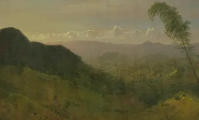 Kuperat landskap av Frederic Edwin Church