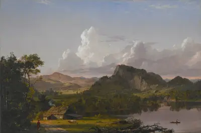 Hem vid sjön av Frederic Edwin Church