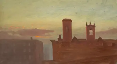 Hustak av Frederic Edwin Church