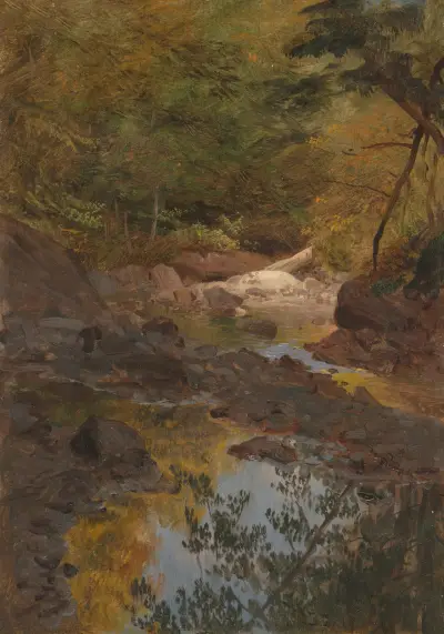 In the New England Woods av Frederic Edwin Church