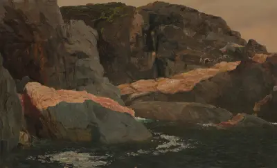 Laborador, Big Island, Battle Harbor av Frederic Edwin Church