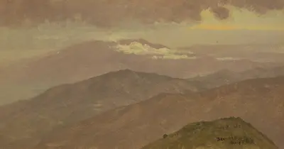 Landskap III av Frederic Edwin Church