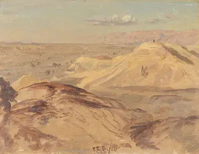 Landschaft bei Petra von Frederic Edwin Church