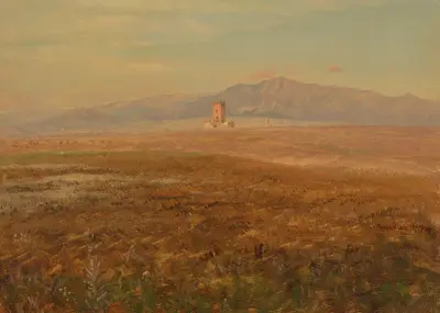 Mexikanskt landskap av Frederic Edwin Church