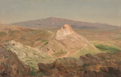 Mount Pentelicus av Frederic Edwin Church