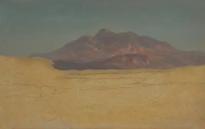 Bergslandskap av Frederic Edwin Church