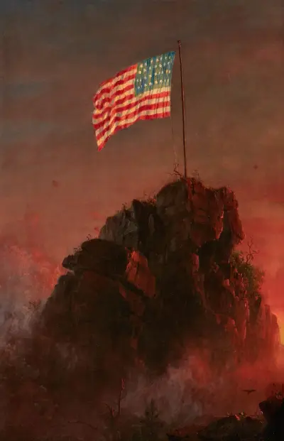 Our Flag, Frederic Edwin Church