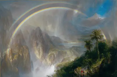 Regenzeit in den Tropen von Frederic Edwin Church