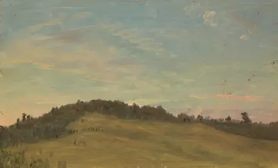 Sommarlandskap av Frederic Edwin Church