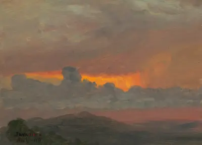 Sunset II av Frederic Edwin Church