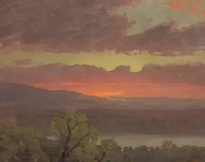 Sunset in Jamaica, West Indies von Frederic Edwin Church