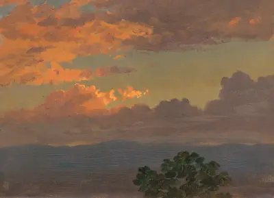 Sunset von Frederic Edwin Church