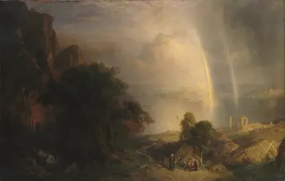 Egeiska havet av Frederic Edwin Church