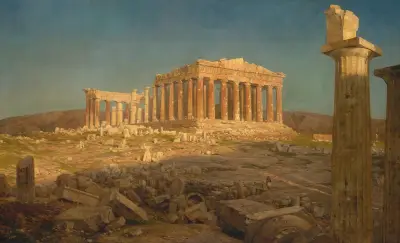 Parthenon av Frederic Edwin Church