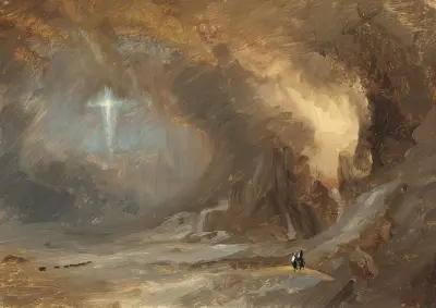 Kristus på korset av Frederic Edwin Church