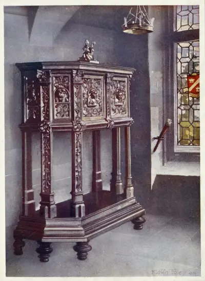 Petite credence, François I, Musée de Cluny, Paris, ca. 1520 av Edwin Foley