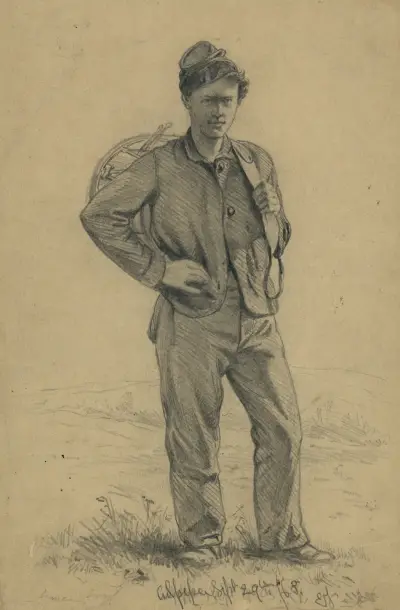 Trommlerjunge, Culpeper von Edwin Forbes
