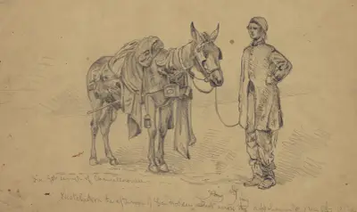 Gerade aus Chancellorsville. Ein Amateur-Quartiermeister von Edwin Forbes