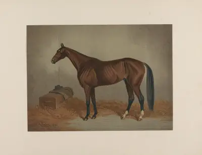 St Julien; The king of the trotting turf von Edwin Forbes
