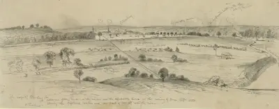 Belägringen av Petersburg av Edwin Forbes