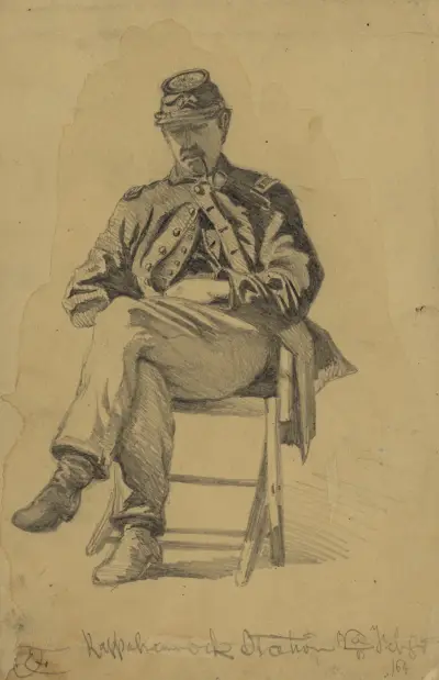 Signalofficeren ledig av Edwin Forbes