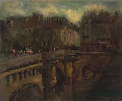 Den blå timmen i Paris av Frank Edwin Scott