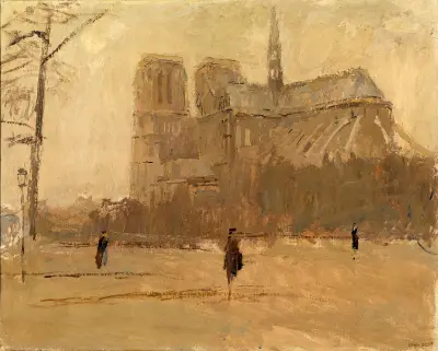 Notre Dame no. I av Frank Edwin Scott