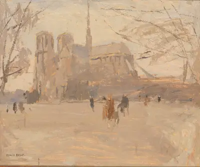 Notre Dame no. II av Frank Edwin Scott