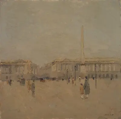 Place de la Concorde no. II av Frank Edwin Scott