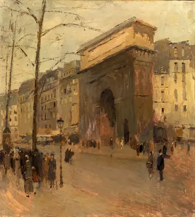 Porte St. Denis av Frank Edwin Scott