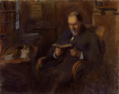 Portrait of Sanford Saltus of New York av Frank Edwin Scott
