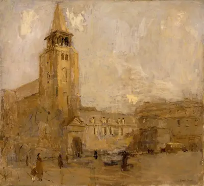 St. Germain des Pres no. II av Frank Edwin Scott
