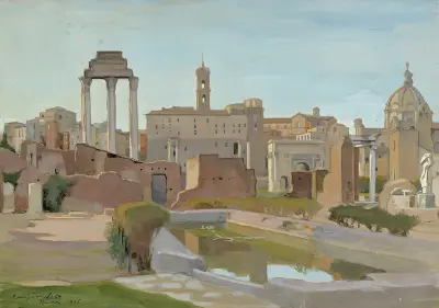 Forum Romanum av Eero Järnefelt