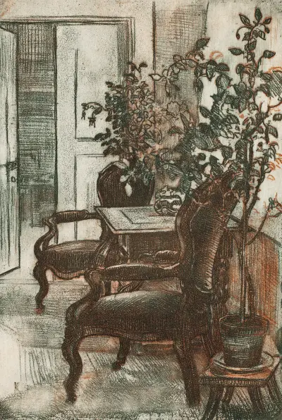 Interieur aus Suviranta von Eero Järnefelt