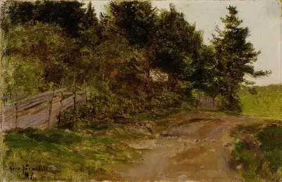 Skogsstig av Eero Järnefelt