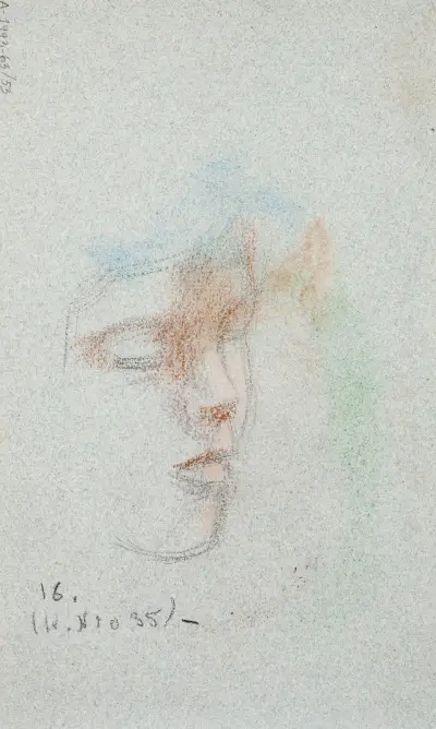 Mädchengesicht von Eero Järnefelt