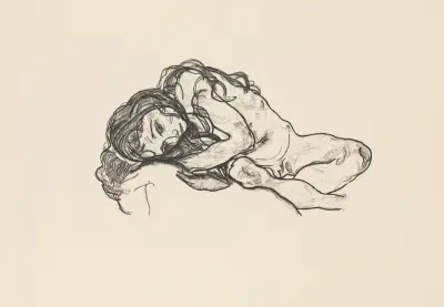 Girl av Egon Schiele