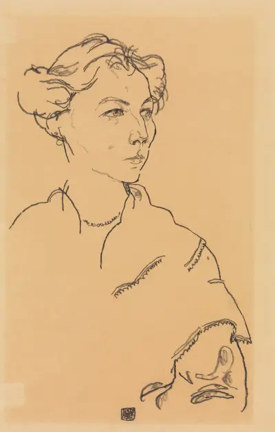 Lilly Steiner av Egon Schiele